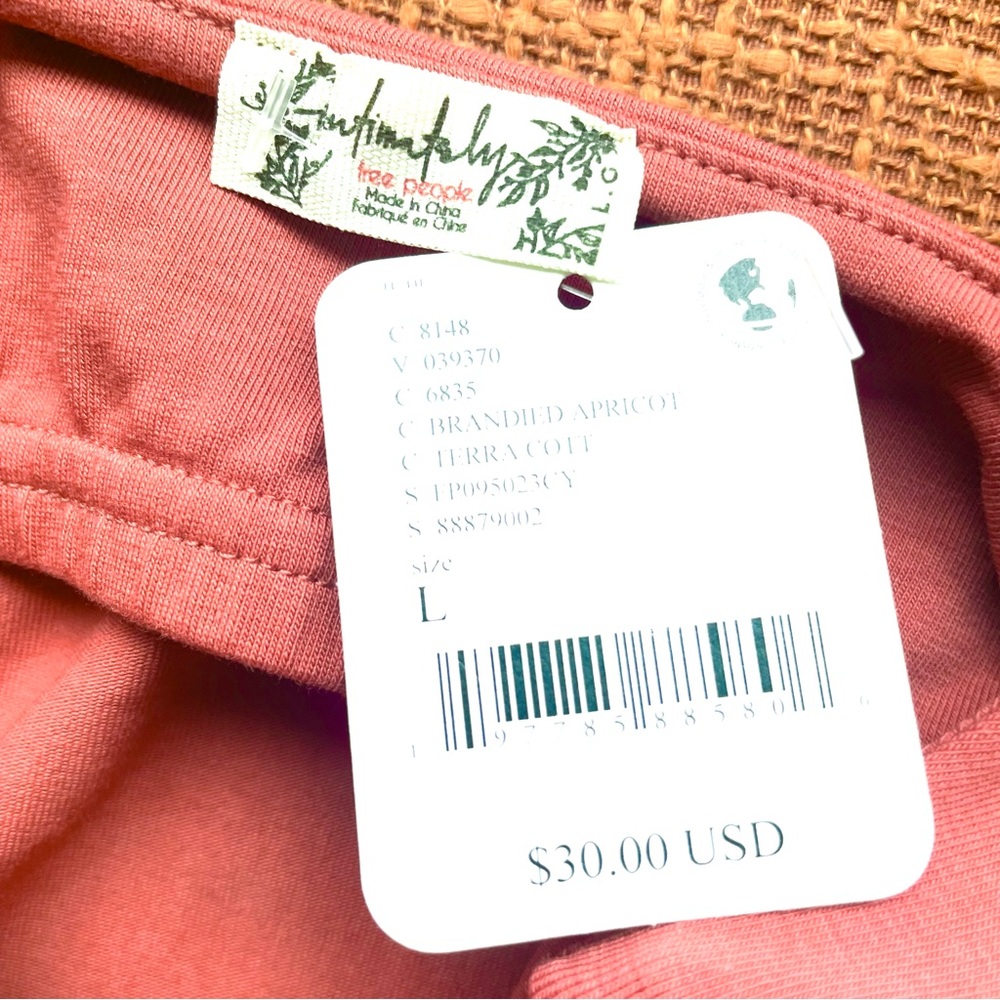 Free People Intimately Anywhere Anytime Tank in Brandied Apricot Size L NWT - Picture 6 of 11
